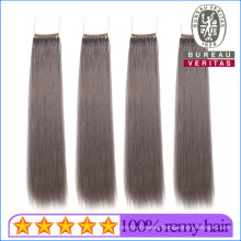 Unprocessed Straight Natural Cuticle Aligned Human Virgin Knot Thread Hair Extension Remy Hair